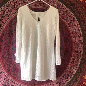 Lacey White Dress